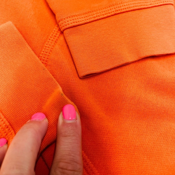 YOUTH - Nike hoodie sweatshirt - Size Small - Orange/black/white - Picture 3 of 4